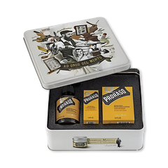 Image 1 for Metal Beard Gift Set Wood & Spice