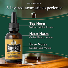 Image 2 for Beard Oil Wood & Spice 30ml