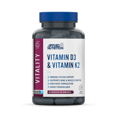 Image 1 for Vitamin D3 & Vitamin K2 Capsules (60 Capsules)