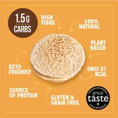 Image 2 for Go Low Easy Wrap Mix - Low sugar & Keto, Gluten free 166g