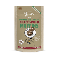 Image 1 for Go Low Nice n Spiced Muffin Mix, Low sugar & Keto, Gluten free 245g