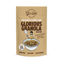 Image 1 for Go Low Glorious Granola Original, Low sugar & Keto, Gluten free 240g