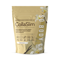 Image 1 for So Body Co CollaSlim Meal Replacement Shake with Added Marine Collagen Vanilla 40g X 20 Meals