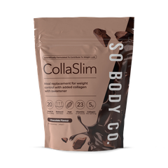 Image 1 for So Body Co CollaSlim Meal Replacement Shake with Added Marine Collagen Chocolate 40g X 20 Meals