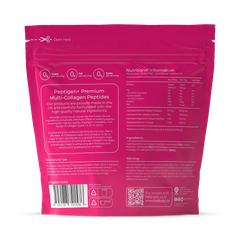 Image 2 for So Body Co Peptigen+ Multi Collagen Types I, II, III, V, X & Undenaured Type II 10,000mg Daily 10g X 30 Serving