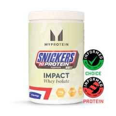 Image 1 for Impact Whey Isolate Snickers White 500 g