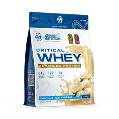 Image 1 for Critical Whey Advanced Protein Powder Vanilla Ice Cream 450g