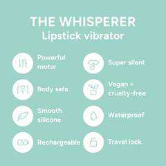 Image 5 for The Whisperer Flexible Lipstick Vibrator