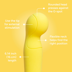 Image 4 for The Tennis Pro Beginner's G-Spot Vibrator