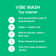 Image 5 for Vibe Wash Foaming Antibacterial Sex Toy Cleaner 100ml