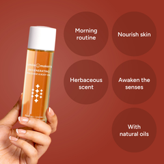 Image 3 for Regenrating Body Massage Oil, 100% Natural, Rosemary and Lavender 100ml