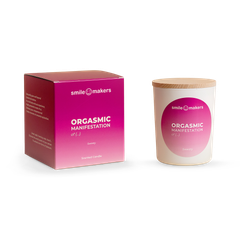 Image 1 for Sweaty Manifestation Scented Candle, Sandalwood and Vetiver 180g