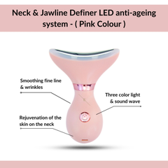 Image 3 for Neck & Jawline Definer LED anti-ageing system ( Pink Colour )