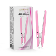 Image 1 for GO & GLIDE MINI HAIR STRAIGHTENER PINK