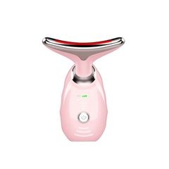 Image 3 for AGE -DEFYING FACE AND NECK MASSAGER PINK