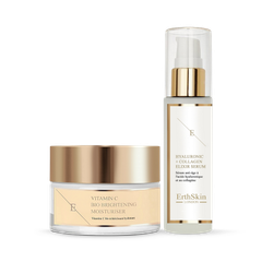 Image 1 for Vitamin C Bio Brightening Moisturiser 50ml + Hyaluronic acid & Collagen Serum 60ml