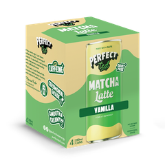 Image 1 for Matcha Latte Vanilla 4 x 250 ml