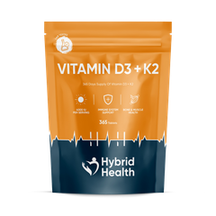 Image 1 for Vitamin D3 + K2 365 Tablets