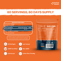 Image 4 for CoQ10 Ubiquinol 60 Softgels