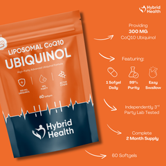 Image 5 for CoQ10 Ubiquinol 60 Softgels