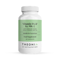 Image 1 for Vitamin D3 & K2 MK-7 with Medium Chain Triglycerides (MCTs) 60 Capsules