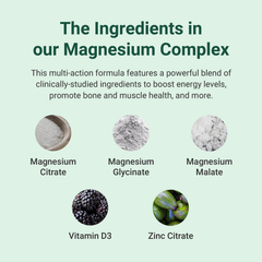 Image 4 for Magnesium Complex with Added Zinc 60 Capsules