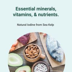 Image 4 for Thyroid Complex with Natural Iodine from Sea Kelp 60 Capsules