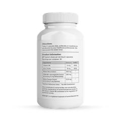 Image 2 for Maca with Ashwagandha, Zinc & Vitamin B6 60 Capsules
