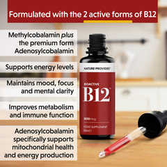 Image 5 for Bioactive B12 (3000 mcg) Liquid Coenzyme Vitamin B12 50ml