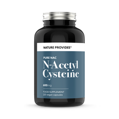Image 1 for NAC (600mg) Pure N-Acetyl Cysteine 120 Capsules