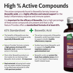 Image 3 for Boswellia Serrata (2000mg) 5:1 Extract | 65% Boswellic Acid 180 Capsules