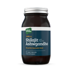 Image 2 for Ayurvedic Shilajit (1000mg) and Organic Ashwagandha Root 90 Capsules