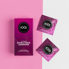Image 3 for Extra Thick Condoms Vegan Extra Protection 12 Pack