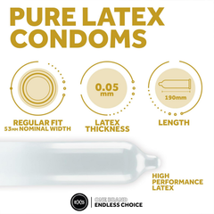 Image 5 for Pure Condoms Ethical Vegan Latex 12 Pack