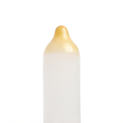 Image 3 for Rightway Gold Condoms Vegan Gold Coloured Tip 12 Pack