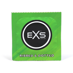 Image 2 for Textured Condoms Ribbed & Dotted Vegan 12 Pack