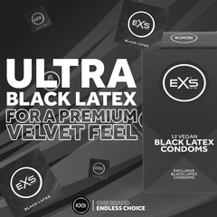 Image 3 for Black Latex Condoms Vegan 48 Pack