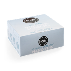 Image 1 for Nano Thin Condoms Lightweight Vegan Latex 48 Pack