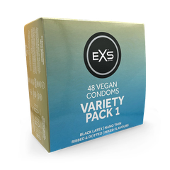 Image 2 for Variety Condom Pack 1 Latex Vegan 48 Pack
