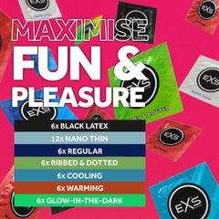 Image 5 for Variety Condom Pack 2 Latex Vegan 48 Pack