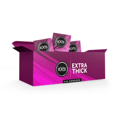 Image 1 for Extra Thick Condoms Vegan Extra Protection 144 Pack