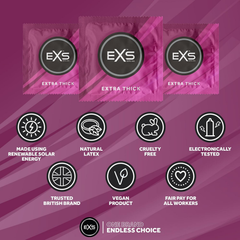 Image 5 for Extra Thick Condoms Vegan Extra Protection 144 Pack