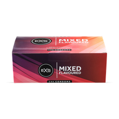 Image 2 for Mixed Flavoured Condoms Vegan 4 Flavours 144 Pack