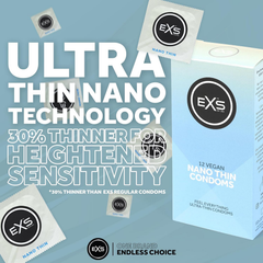 Image 5 for Nano Thin Condoms Lightweight Vegan Latex 144 Pack