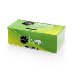 Image 3 for Textured Condoms Ribbed & Dotted Vegan 144 Pack