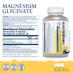 Image 3 for Magnesium Glycinate 350mg – High Strength Magnesium Bisglycinate, 120 Capsules