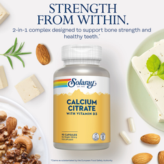Image 3 for Calcium Citrate with Vitamin D 90 Capsules