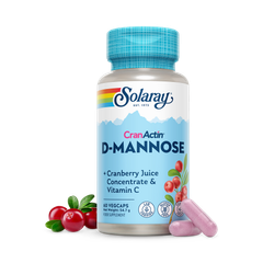 Image 4 for D Mannose with CranActin® Cranberry & Vitamin C 60 Capsules