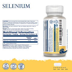 Image 2 for Selenium 200mcg 90 Capsules