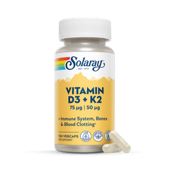 Image 1 for Vitamin D3 3000 IU and K2 50mcg 120 Capsules